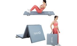 MGS02 GYMNASTIC FOLDABLE MATTRESS1800x600MM GREY HMS PREMIUM