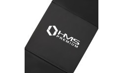 Sulankstomas gimnastikos čiužinys MGS02 1800x600 mm, juodas, HMS Premium