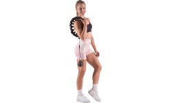 HHW01 HULA HOOP BLACK WITH WEIGHT HMS
