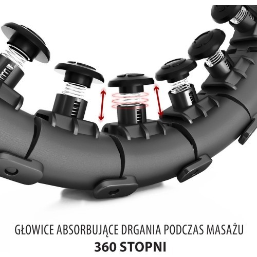 HHW01 HULA HOOP BLACK WITH WEIGHT HMS