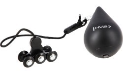 HHW01 HULA HOOP BLACK WITH WEIGHT HMS