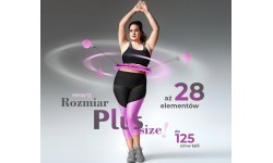 Violetinis hula lankas su svoriu HHW12 Plus Size HMS