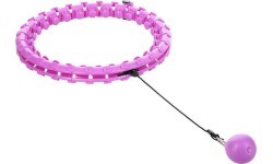 Violetinis hula lankas su svoriu HHW12 Plus Size HMS