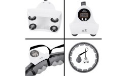 HHW06 HULA HOOP BLACK WITH WEIGHT + COUNTER HMS
