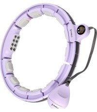 HHM13 HULA HOOP VIOLET MAGNETIC WITH WEIGHT + COUNTER HMS