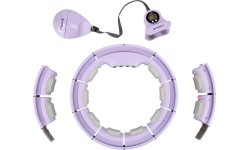 HHM13 HULA HOOP VIOLET MAGNETIC WITH WEIGHT + COUNTER HMS