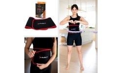 HHM14 HULA HOOP VIOLET MAGNETIC WITH WEIGHT + COUNTER HMS