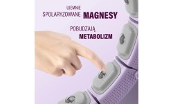 Магнитный хулахуп HHM14 с утяжелителем и счетчиком, фиолетовый HMS