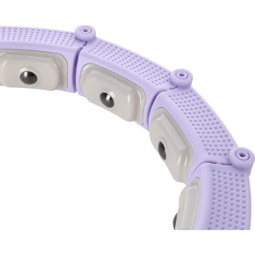 Magnetinis hula lankas HHM14 su svoriu ir skaitikliu, violetinis HMS