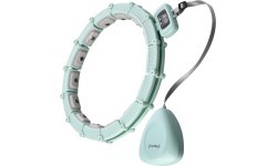 HHM14 HULA HOOP GREEN MAGNETIC WITH WEIGHT + COUNTER HMS