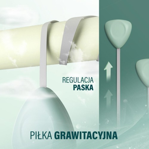 Magnetinis lankas HHM14 HMS su svoriu ir skaitikliu, žalias
