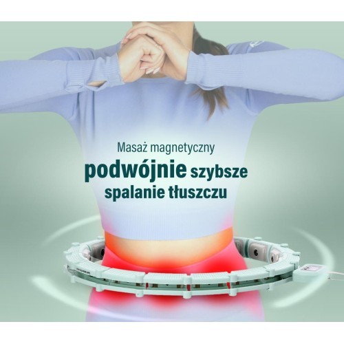Magnetinis lankas HHM14 HMS su svoriu ir skaitikliu, žalias