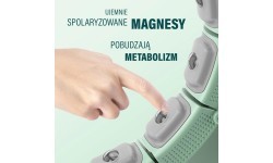 Магнитный обруч HHM14 HMS с утяжелителем и счетчиком, зеленый