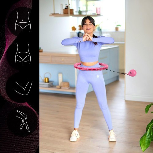 Rožinis lankas su svarmeniu OHA02 One Fitness