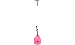 Розовый обруч с утяжелителем OHA02 One Fitness