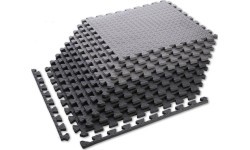 Multipack Puzzle Mat For Gym Equipment HMS Premium MP12, Dark Gray
