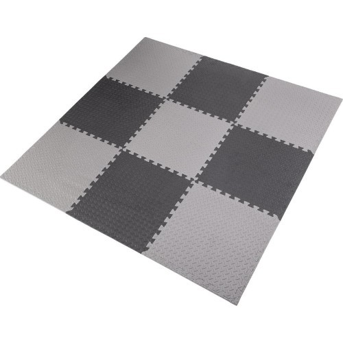 MP12 dėlionės tipo kilimėlių rinkinys sporto įrangai, 9 vnt. HMS Premium