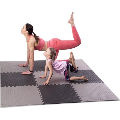 MP12 MULTIPACK PUZZLE MAT FOR GYM EQUIPMENT (9PCS)HMS PREMIUM
