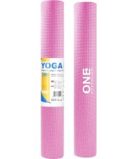 YM01 jogos kilimėlis rožinis ONE FITNESS