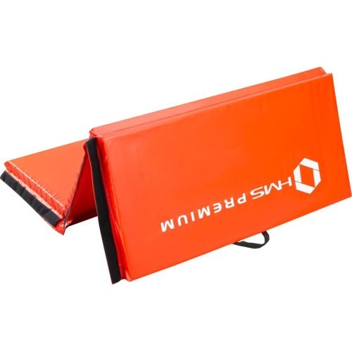Gymnastic Foldable Mattress HMS Premium MGS01, 2400x1200mm, Red