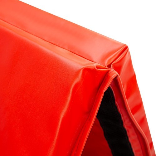 Gymnastic Foldable Mattress HMS Premium MGS01, 2400x1200mm, Red