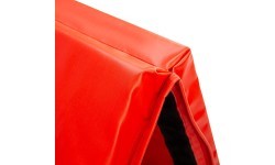 Gymnastic Foldable Mattress HMS Premium MGS01, 2400x1200mm, Red
