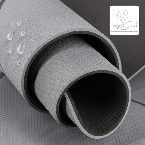 YM10 YOGA MAT TPE GRAY HMS