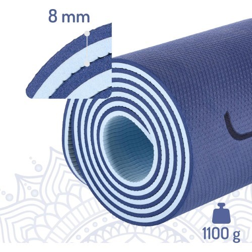 YM10 YOGA MAT TPE DARK BLUE HMS