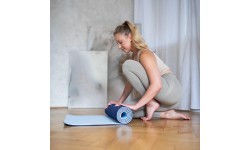 YM10 YOGA MAT TPE DARK BLUE HMS