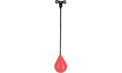 FH01 RED HULA HOOP WITH WEIGHT