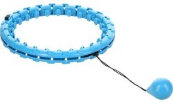 FH01 BLUE HULA HOP WITH WEIGHTS