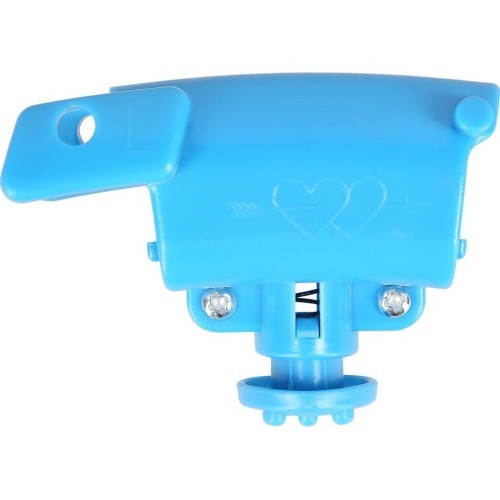 FH01 BLUE HULA HOP WITH WEIGHTS