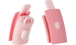 FH02 PINK HULA HOP WITH WEIGHT + COUNTER