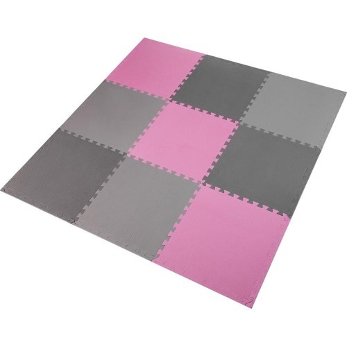 Защитный мат One Fitness MP-10, 60 x 60 x 1 см, 9 шт.