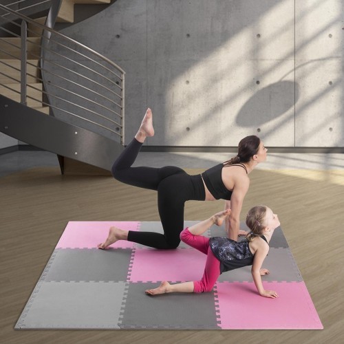 Protective Mat One Fitness MP-10, 60x60x1cm, 9pcs.