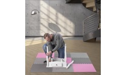 Apsauginis kilimėlis One Fitness MP-10, 60 x 60 x 1 cm, 9 vnt.