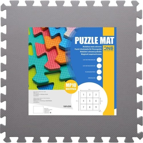 Apsauginis kilimėlis One Fitness MP-10, 60 x 60 x 1 cm, 9 vnt.
