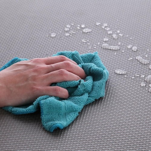 Protective Mat One Fitness MP-10, Gray-Blue, 60x60x1cm, 9pcs.