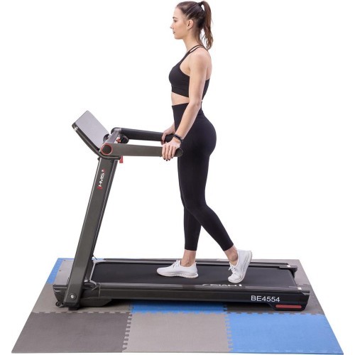 Защитный коврик One Fitness MP-10, серо-синий, 60x60x1 см, 9 шт.