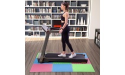 Apsauginis kilimėlis One Fitness MP-10, žalias-mėlynas-raudonas, 60 x 60 x 1 cm, 9 vnt.