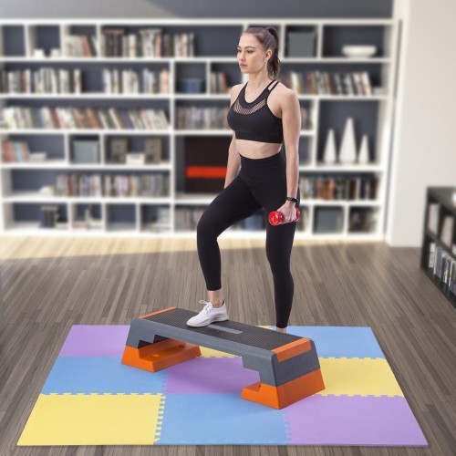 MP10 коврик-пазл multipack 9 элементов 10 мм ONE FITNESS