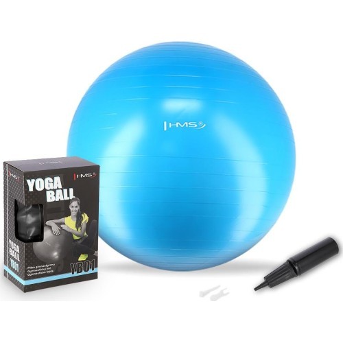 YB01N 75CM AZURE GYM BALL HMS