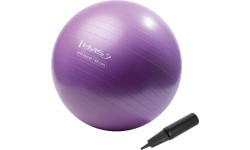 Naujas violetinis gimnastikos kamuolys HMS YB02, 65 cm