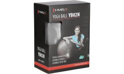 Gimnastikos kamuolys HMS YB02 New 55 cm, grafito spalvos