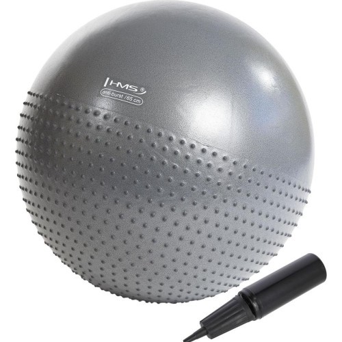 YB03 NEW 65CM GRAY GYM BALL HMS