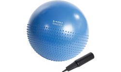 Tamsiai mėlynas gimnastikos kamuolys HMS YB03 New 55 cm
