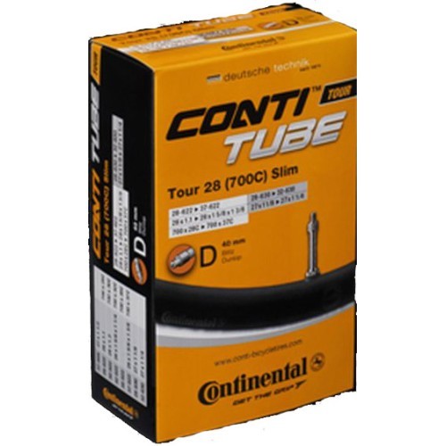 Bicycle Tube Continental Race 28, 700 x 20/25C, FV 80 mm