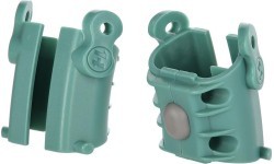 FH03 GREEN HULA HOOP WITH WEIGHT AND COUNTER STOCK