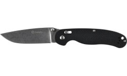 Sulankstomas peilis Ganzo D727M-BK, juodas