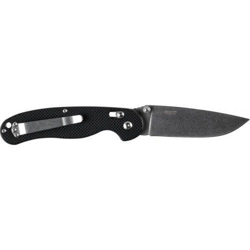 Sulankstomas peilis Ganzo D727M-BK, juodas